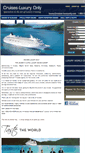 Mobile Screenshot of cruises-luxuryonly.com